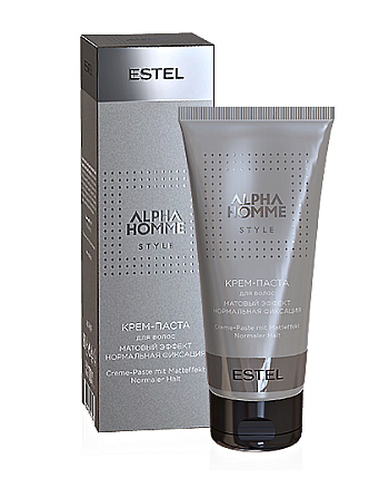 Estel Professional Alpha Homme Creme-Paste - Крем-паста для волос с матовым эффектом 100 г - hairs-russia.ru